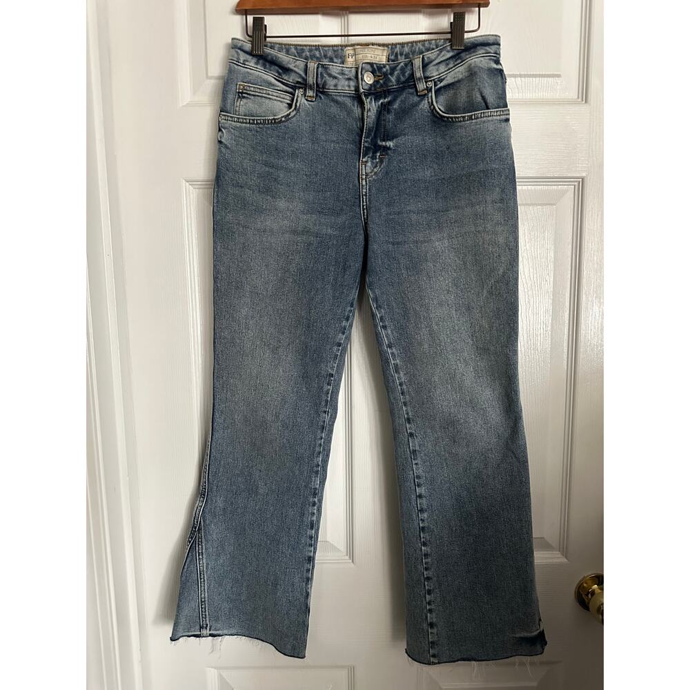 Free People Denim Flare Jeans Womens Blue Stretch Size 29R